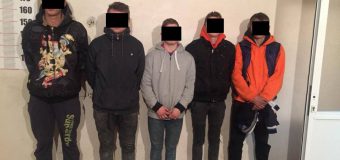 Cinci minori din Chișinău – reținuți de Poliție