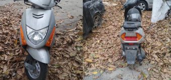 Un tânăr – bănuit de furtul unei motorete, în sectorul Buiucani