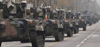 Un contingent al Armatei Naţionale, la parada militară de la Bucureşti