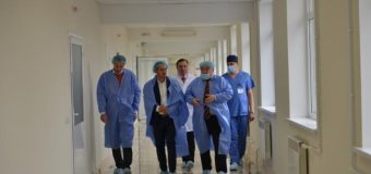 Primarul general interimar al mun. Chişinău, la Spitalul Clinic Municipal „Sf. Arhanghel Mihail” din capitală