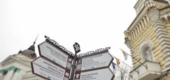 Semne turistice multilingve – inaugurate la Chișinău (FOTO)