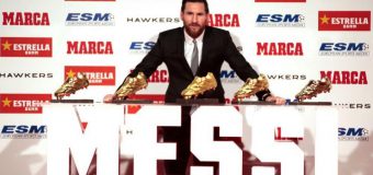 Messi a primit Gheata de Aur pentru a cincea oară în carieră: „Nu mă aşteptam la asta, atunci, când totul a început”