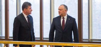 Dodon – către reprezentantul OSCE: Examinez posibilitatea participării mele în cursa pentru alegerile parlamentare