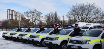 39 de automobile noi au intrat în dotarea Poliției Naționale (FOTO)