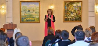 (GALERIE FOTO) Ex-președinta Consiliului Concurenței a vorbit despre cei 30 de ani de activitate în cadrul unui eveniment public