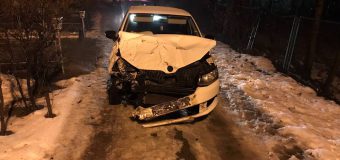 În stare de ebrietate – pe străzile Chișinăului. A provocat și un accident rutier