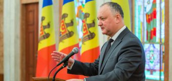 Președintele Dodon trage linie: „Am observat și am simțit dorința de a evita anticipatele și de a crea o guvernare”