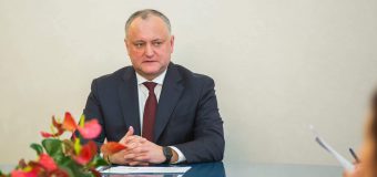 Dodon intenționează să invite la dialog toate forțele politice, care au drept scop dezvoltarea RM