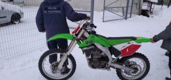 Un permis de conducere și o motocicletă, în atenția Poliției de Frontieră