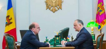 Igor Dodon a avut o întrevedere cu Ambasadorul Vasnețov
