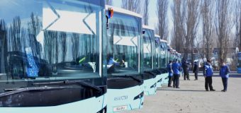 25 de autobuze – recepționate de Primăria Chișinău. Iată câte au fost puse în circulație!