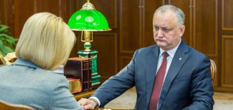 Igor Dodon s-a văzut cu Irina Vlah. Au discutat despre amânarea datei alegerilor în Găgăuzia