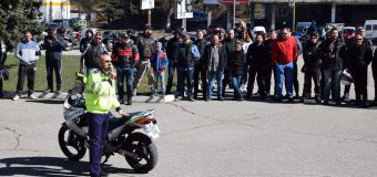 Motocicliștii din țară au avut o întâlnire cu reprezentanții Poliției