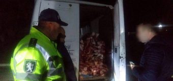 800 kg de carne fără acte de profeniență – confiscată de INP