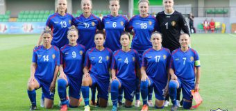 Noul clasament al Naționalei Moldovei la fotbal feminin