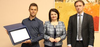 Radu Albot a primit un premiu bănesc din partea Ministrului Educației, Culturii și Cercetării