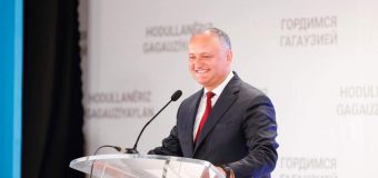 Președintele, la Ceadîr Lunga: Autonomia Găgăuză este un exemplu pentru alte regiuni din RM