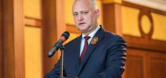 Igor Dodon: Cetățenii Moldovei țin minte foarte bine trecutul