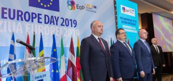 Președintele Dodon și Premierul Filip – la recepția cu ocazia Zilei Europei