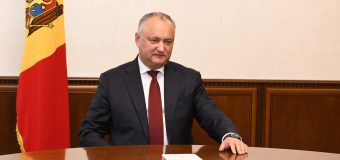 Dodon vorbește despre următoarele alegeri prezidențiale, dar și despre implicarea în activitatea Guvernului!