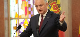 Dodon: Din cîte vedem, PD nu intenționează să transmită pe cale pașnică puterea majorității parlamentare legitime și guvernului legal