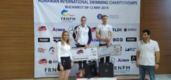 O sportivă din Tiraspol desemnată cea mai bună înotătoare a Campionatului deschis al României