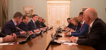 Greceanîi, la discuții cu Medvedev și Matvienko. Ce invitație a primit delegația din RM