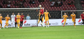 Naţionala de fotbal a Moldovei a pierdut meciul cu Albania, din cadrul preliminariilor Campionatului European din 2020