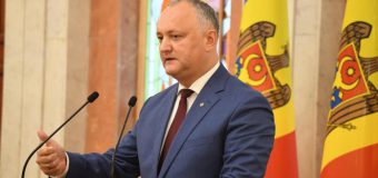 Președintele Dodon: Statul va întreprinde toate acțiunile legale pentru întoarcerea Companiei „Air Moldova” în proprietatea statului