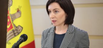 Maia Sandu: Dacă ei vor merge la distrugerea totală a țării, noi vom ieși să o apărăm