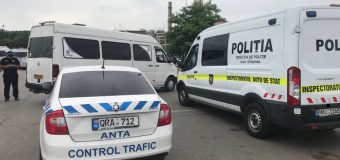 Verificări la Gara Auto Nord. Microbuzele de rută și taxiurile – în atenția oamenilor legii!