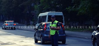 Polițiștii au testat banda reversibilă pe strada Vasile Lupu din Capitală