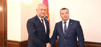 Igor Dodon s-a văzut cu președintele FMF. Ce au discutat!