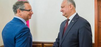 Șeful statului, la discuții cu șeful Misiunii OSCE privind procesul de reglementare a diferendului transnistrean