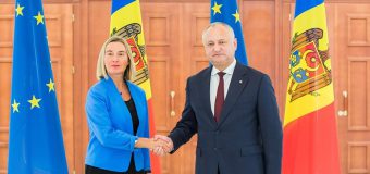 Președintele Dodon va conferi o distincție de stat a Republicii Moldova Federicăi Mogherini. Detalii!