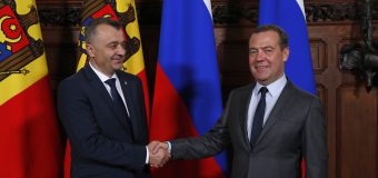 Medvedev către Chicu: „Ați preluat o sarcină grea, dar sunt sigur că o veți administra cu succes”