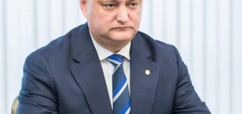 Dodon: Le transmit celor care îmi poartă de grijă că în două zile revin în Moldova