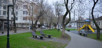 Scuarul „George Coșbuc” din Chișinău – inaugurat, după reabilitare (FOTO)