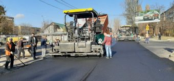 Au fost finalizate lucrările de asfaltare a străzii Doina din sectorul Râșcani (FOTO)