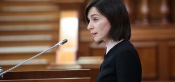 Apelul Maiei Sandu către partidele parlamentare, în contextul cazurilor de COVID-19