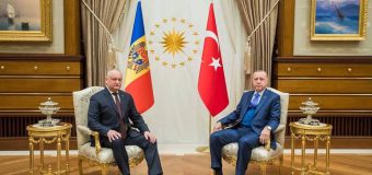 Dodon s-a văzut cu Erdogan. Ce au discutat!