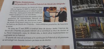 Eveniment important pentru Fabrica de Sticlă din Chișinău. Este vorba despre o publicație!