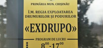 Întreprinderea municipală „EXDRUPO” are un nou șef interimar