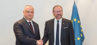 Prima întrevedere a lui Dodon la Strasbourg