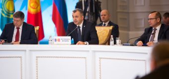 Ion Chicu a participat la ședința Consiliului Interguvernamental al Uniunii Economice Eurasiatice