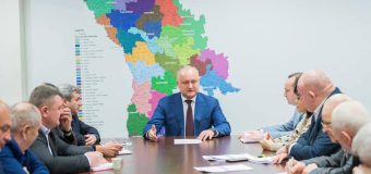 Dodon, la discuții cu fracțiunea PSRM: „Am vorbit despre importanța implementării reformei sectorului justiției”