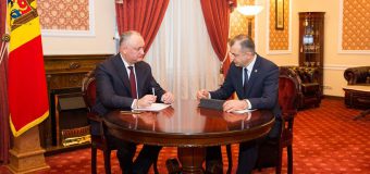 Dodon și Chicu au discutat despre raportul pentru primele o sută de zile ale Guvernului