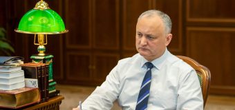 Dodon face propuneri Comisiei pentru Situații Excepționale. Ce urmează să se examineze