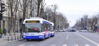 Transportului public în Chișinău – sistat