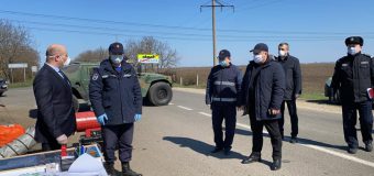(VIDEO) Ministrul Voicu, la Ștefan Vodă, unde e regim de carantină. Ce a constatat